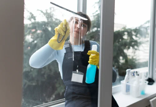 Nettoyage de vitres intérieures et extérieures au Teil